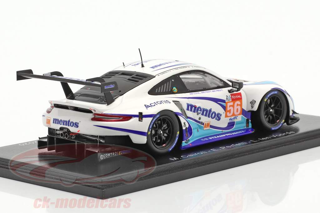 Porsche 911 RSR #56 24h LeMans 2020 Team Project 1 1:43 Spark