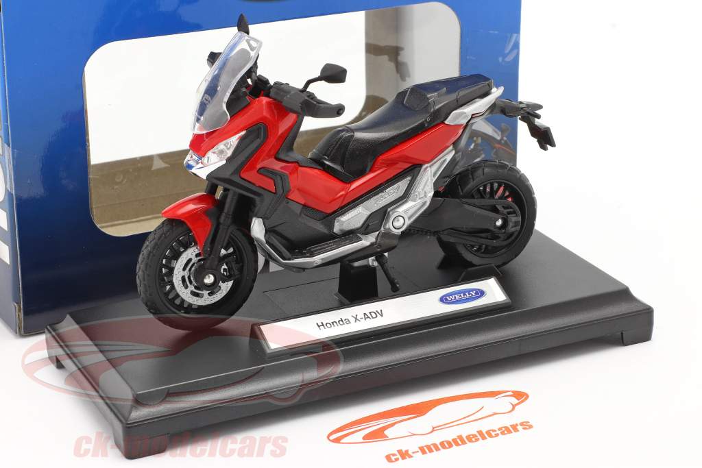 Honda X-ADV Año de construcción 2018 rojo / negro 1:18 Welly