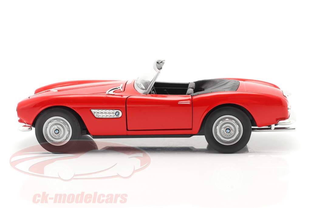BMW 507 Convertibile Open Top rosso 1:24 Welly