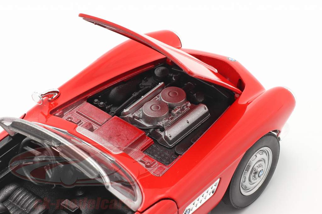 BMW 507 Cabriolet Open Top rot 1:24 Welly