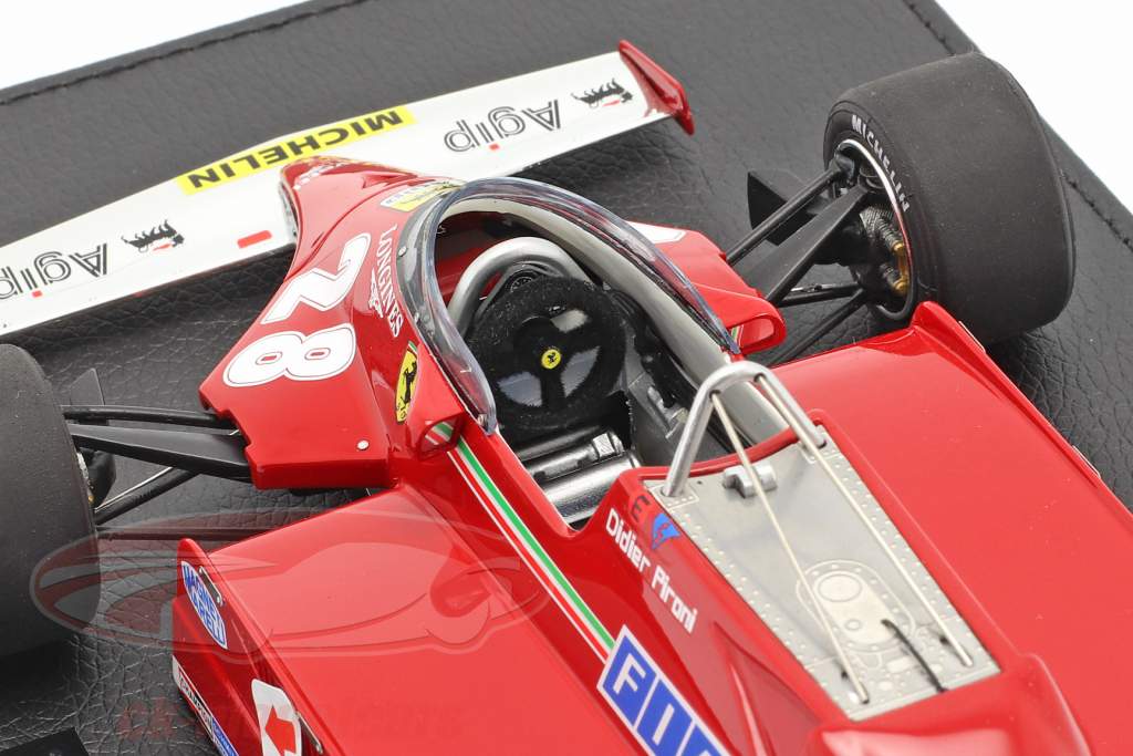 Didier Pironi Ferrari 126CK #28 formula 1 1981 with showcase 1:18 GP Replicas