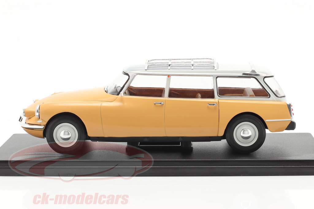 Citroen ID19 Break amarillo marron 1:24 Hachette