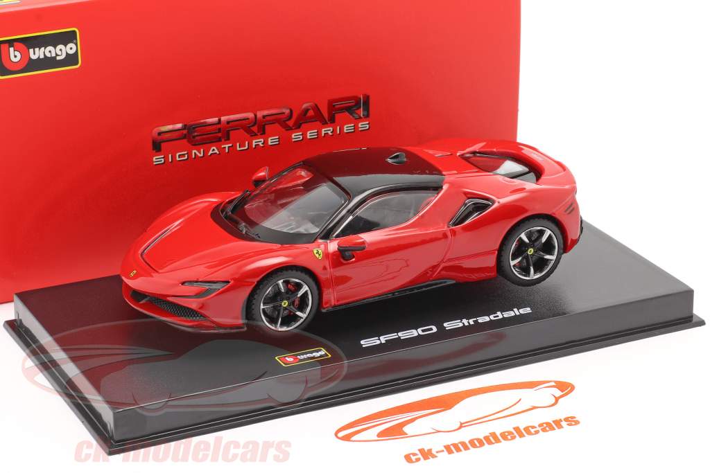 フェラーリSF90 STRADALE 1/43モデルカー　正規品 Amazon | ブラーゴ フェラーリ ミニカー 1/43 FERRARI SF90