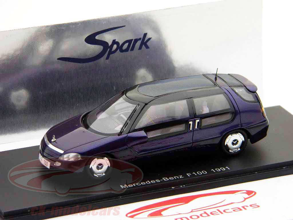 Mercedes-Benz F100 1991 lilla / lilla 1:43 Spark