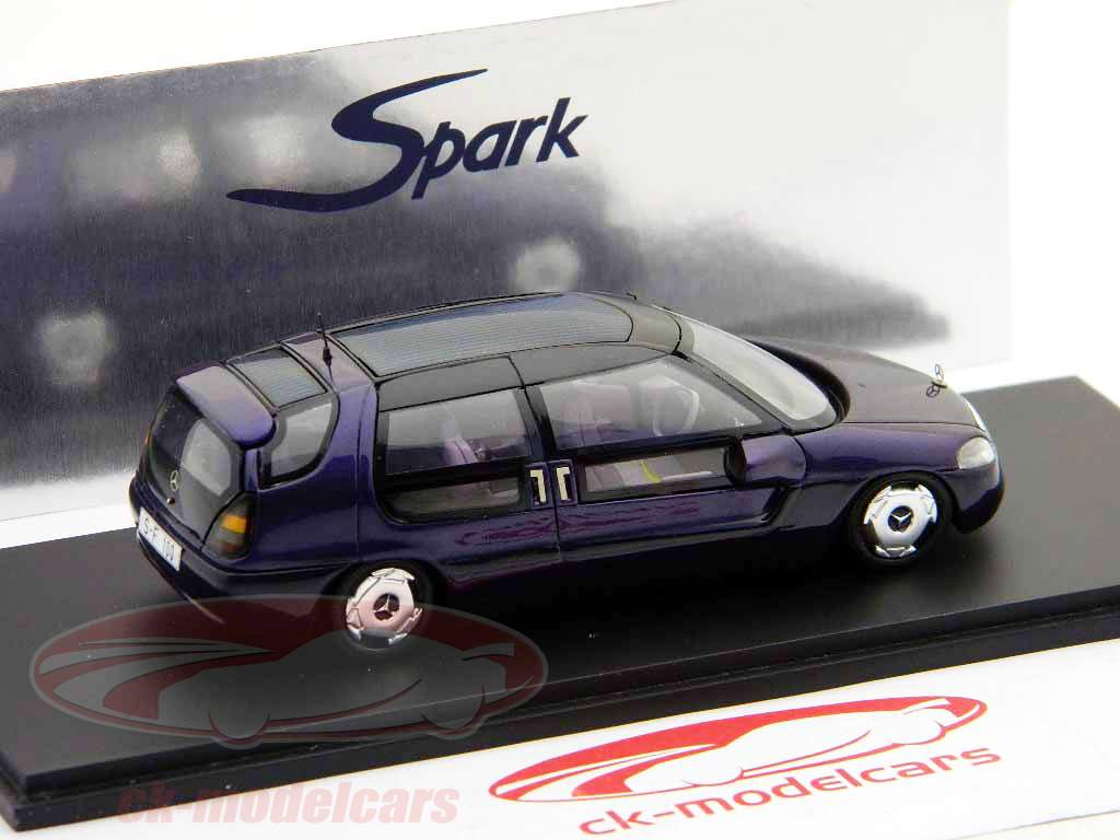 メルセデス·ベンツF100年1991パープル/パープル1時43分スパーク