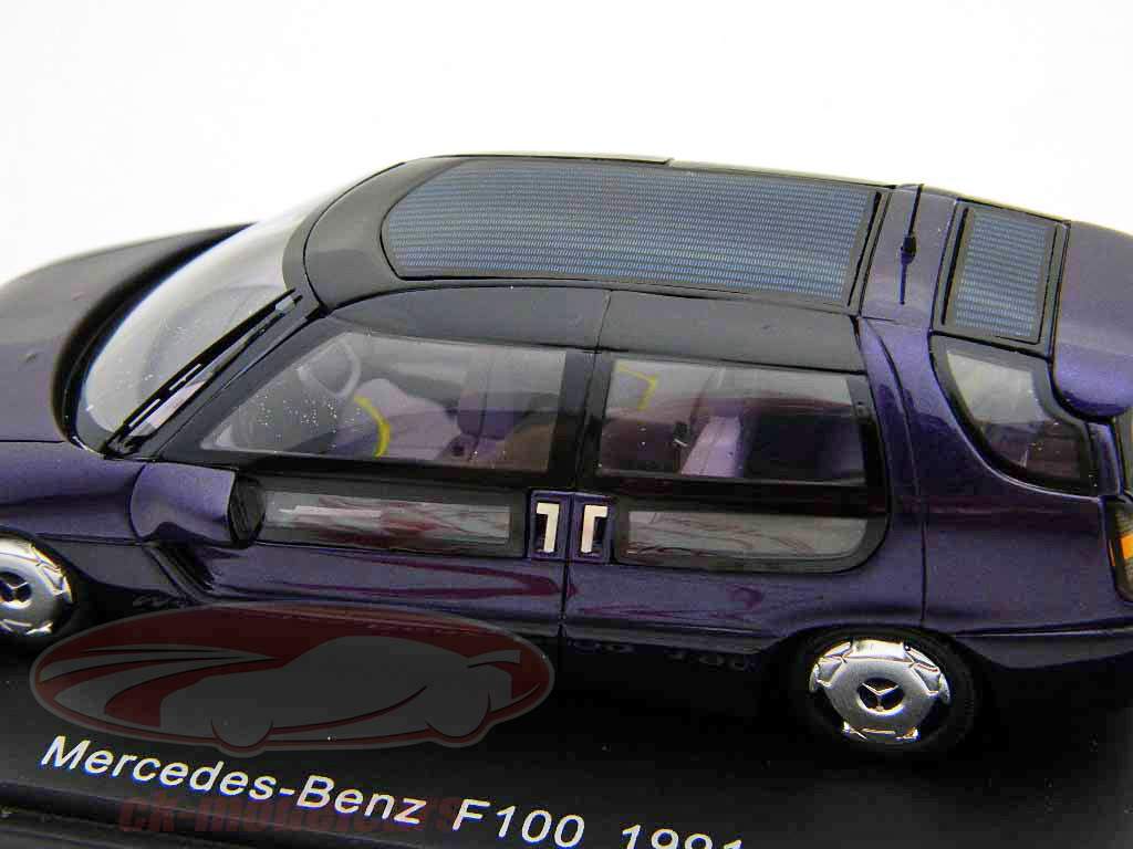メルセデス·ベンツF100年1991パープル/パープル1時43分スパーク