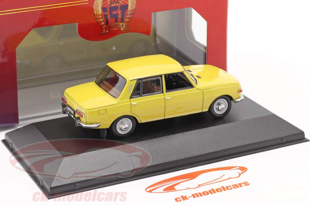 Wartburg 353 jaar 1967 geel 1:43 IST-Models