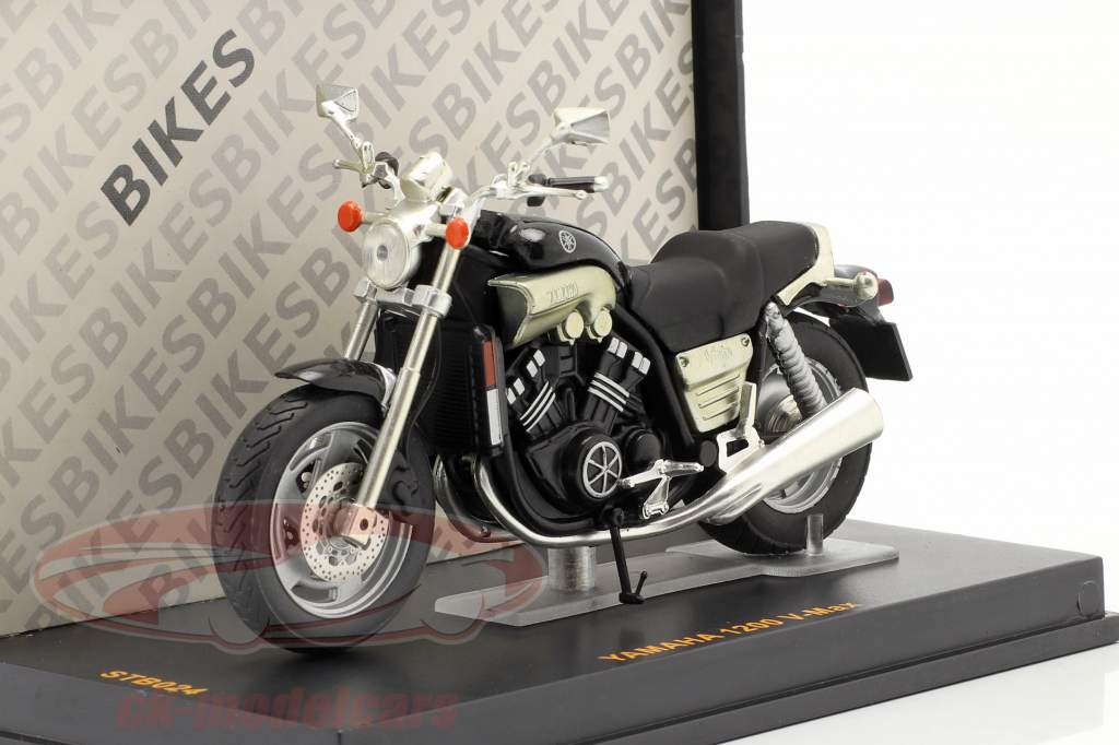 Yamaha 1200 V-Max 黒 1:24 Ixo