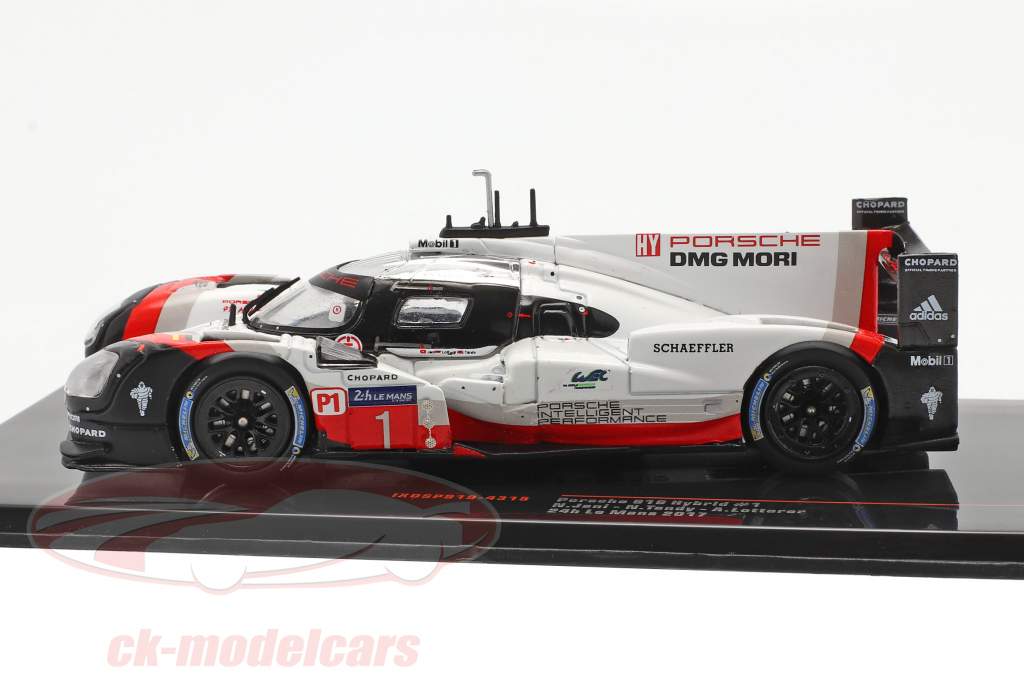 Porsche 919 Hybrid #1 24h LeMans 2017 Jani, Tandy, Lotterer 1:43 Ixo