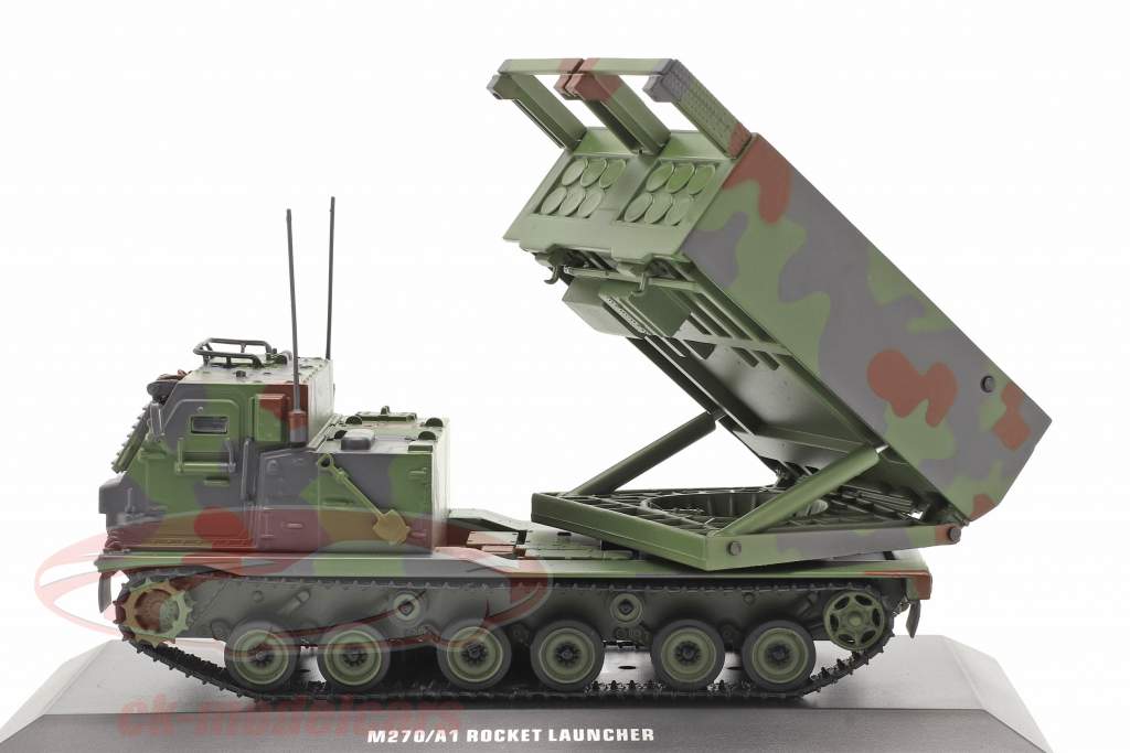 M270/A1 Lance-roquettes Véhicule militaire camouflage 1:48 Solido