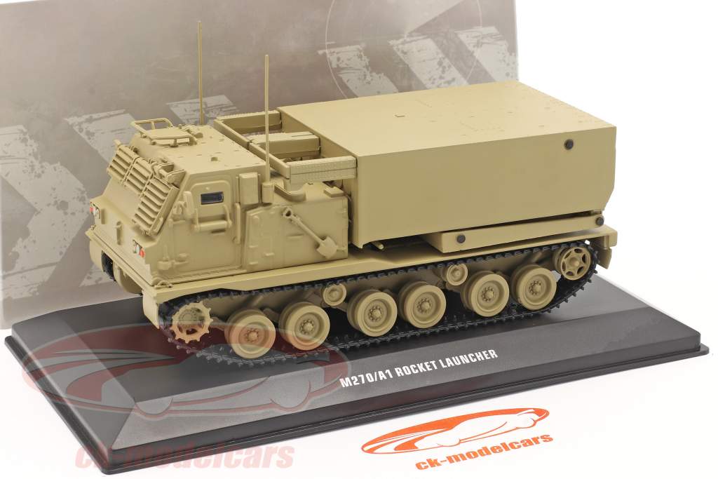 M270/A1 Lanciarazzi Veicolo militare color sabbia 1:48 Solido