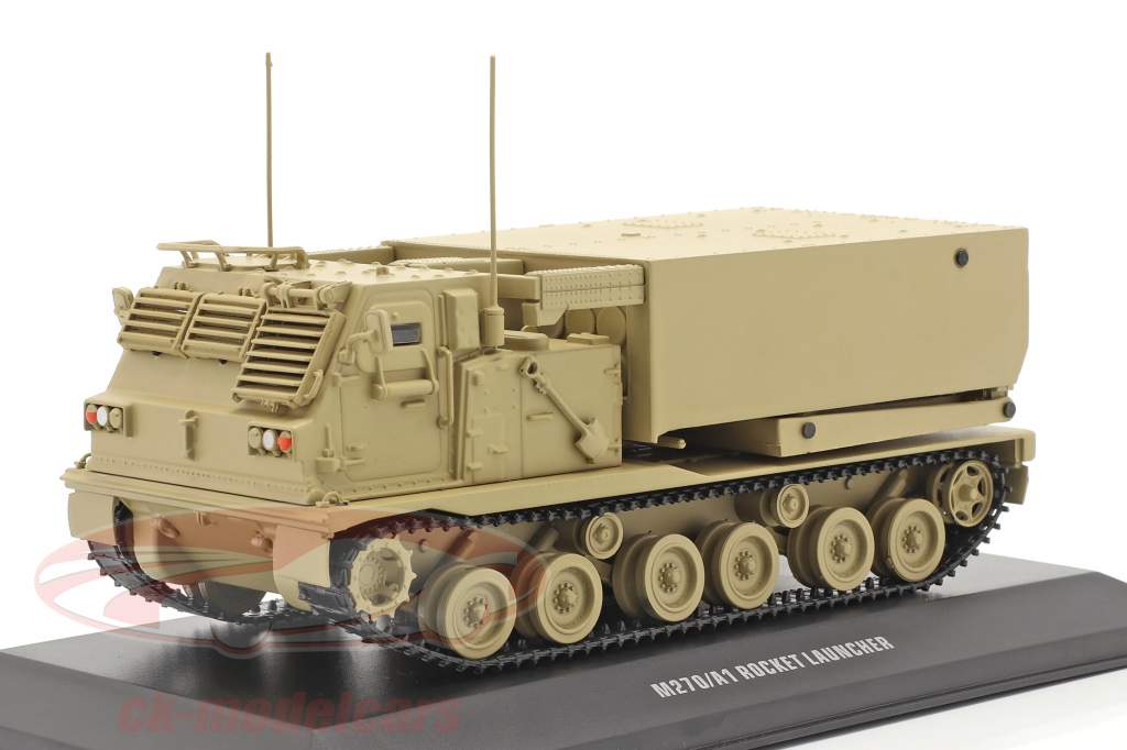 M270/A1 Lanciarazzi Veicolo militare color sabbia 1:48 Solido