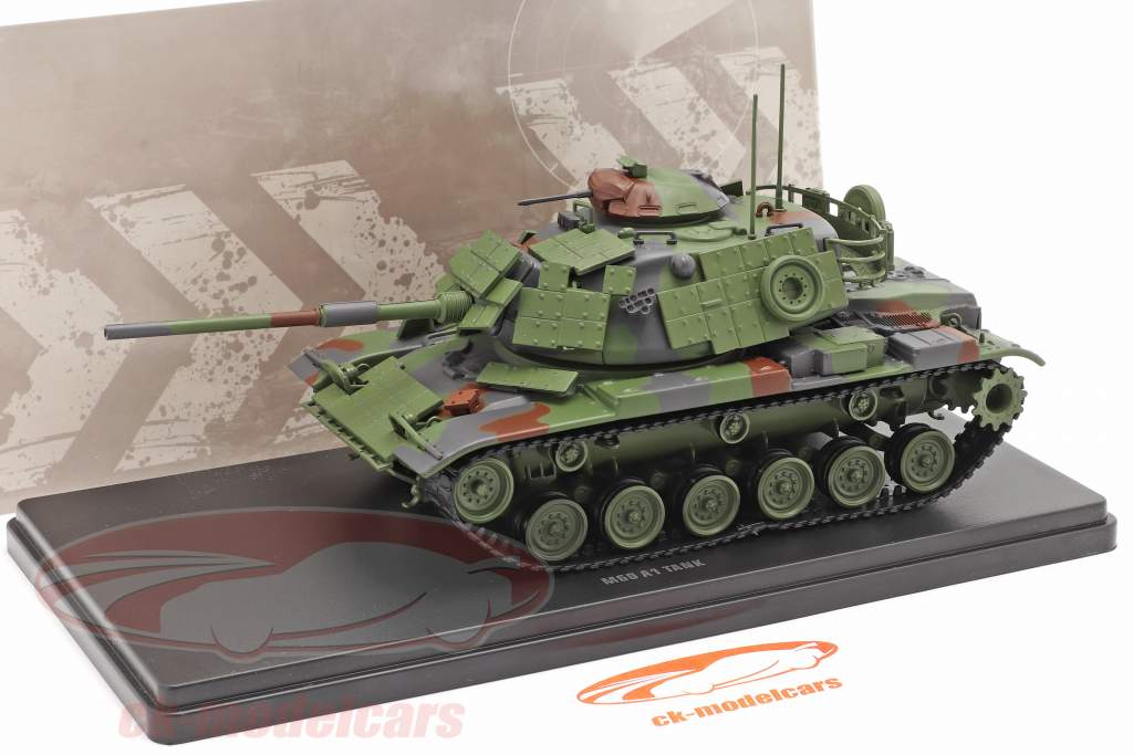 M60 A1 tanque Vehículo militar camuflaje 1:48 Solido