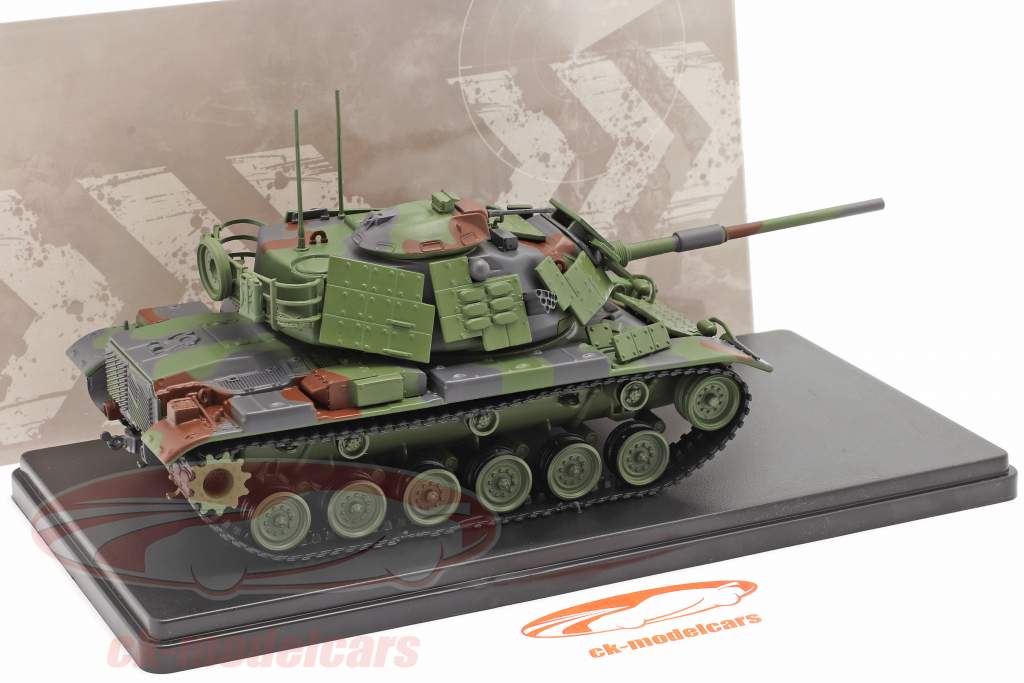 M60 A1 tanque Vehículo militar camuflaje 1:48 Solido
