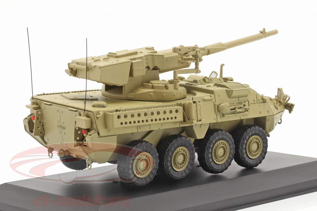 M1128 MGS Stryker Veicolo militare color sabbia 1:48 Solido
