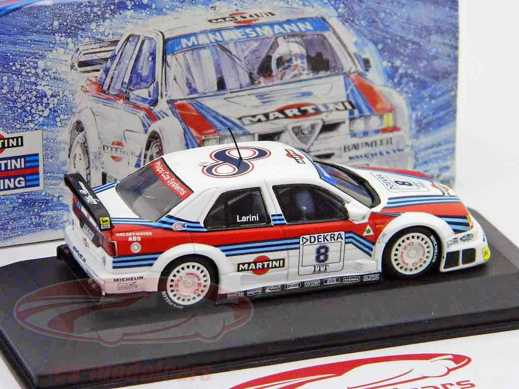 N. Larini Alfa Romeo 155 V6 TI DTM 1995 #8 Presentation Martini Racing Car 1:43 Minichamps