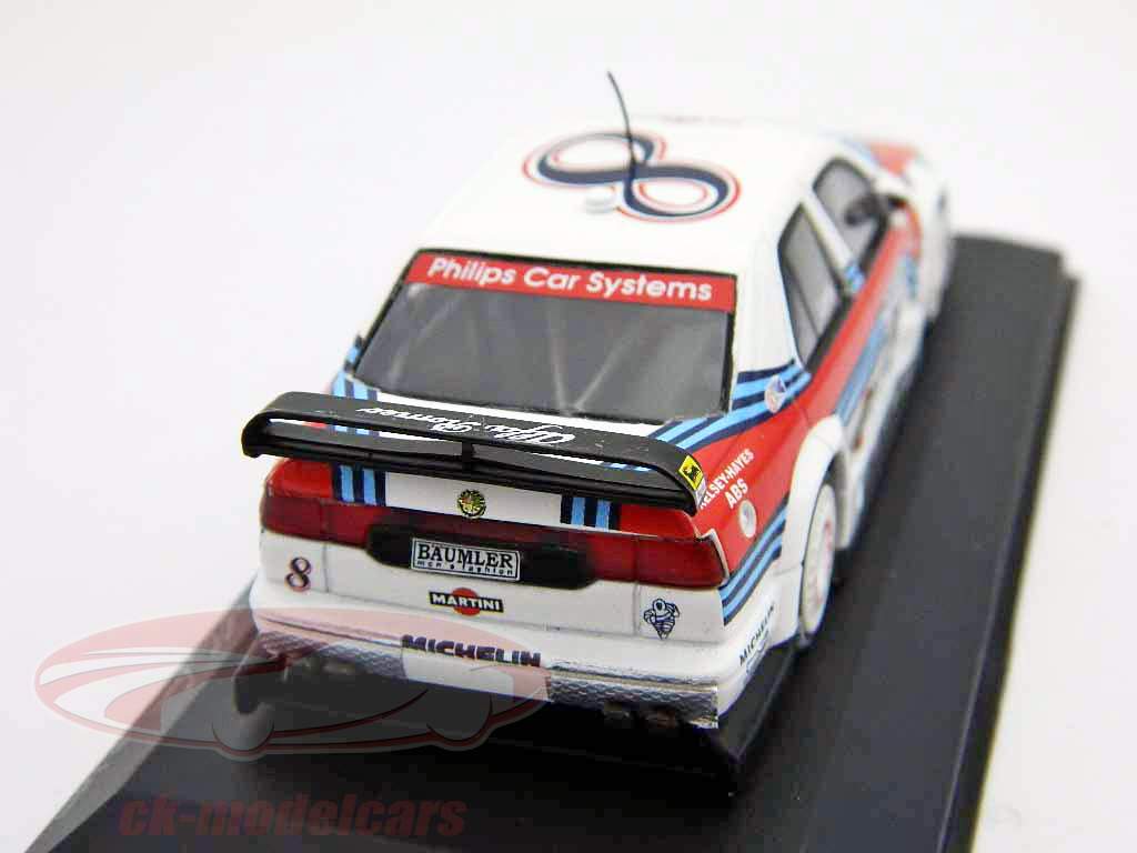 N. Larini Alfa Romeo 155 V6 TI DTM 1995 #8 Presentation Martini Racing Car 1:43 Minichamps