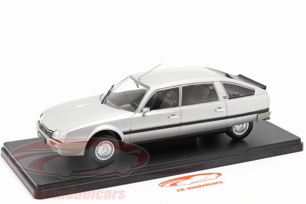 Citroen CX 2500 Prestige Phase 2 sølvgrå 1:24 Hachette