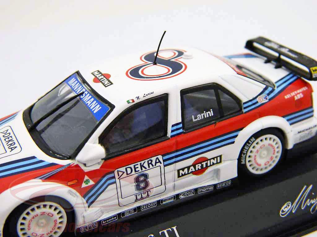 N. Larini Alfa Romeo 155 V6 TI DTM 1995 #8 Presentation Martini Racing Car 1:43 Minichamps