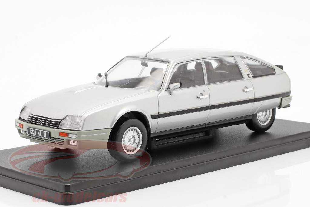 Citroen CX 2500 Prestige Phase 2 sølvgrå 1:24 Hachette