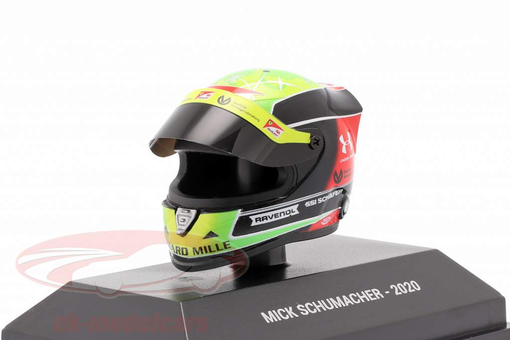 Mick Schumacher Prema Racing #20 formel 2 champion 2020 hjelm 1:8 Schuberth
