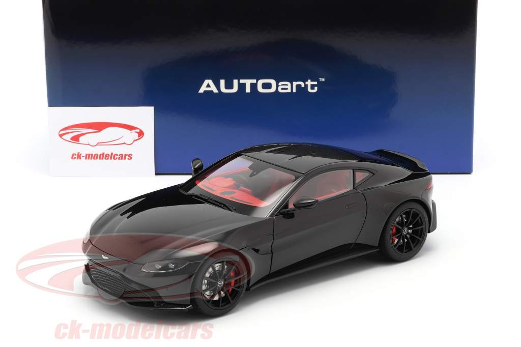 Aston Martin Vantage Año de construcción 2019 negro 1:18 AUTOart