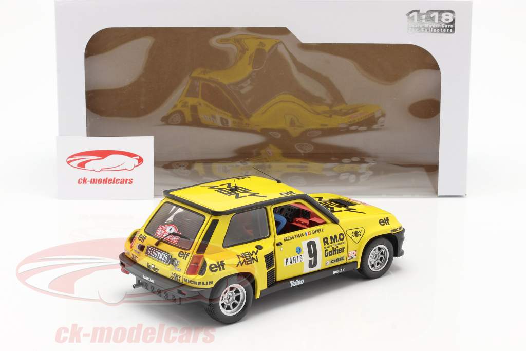 Renault 5 Turbo #9 5 ° Rallye Monte Carlo 1982 Saby, Sappey 1:18 Solido