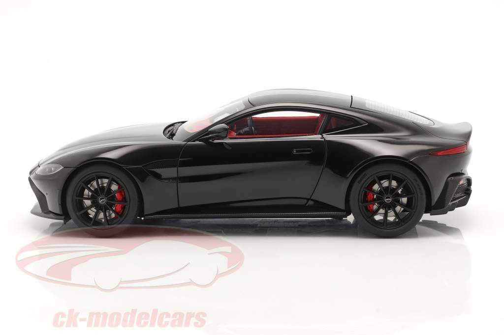 Aston Martin Vantage Año de construcción 2019 negro 1:18 AUTOart
