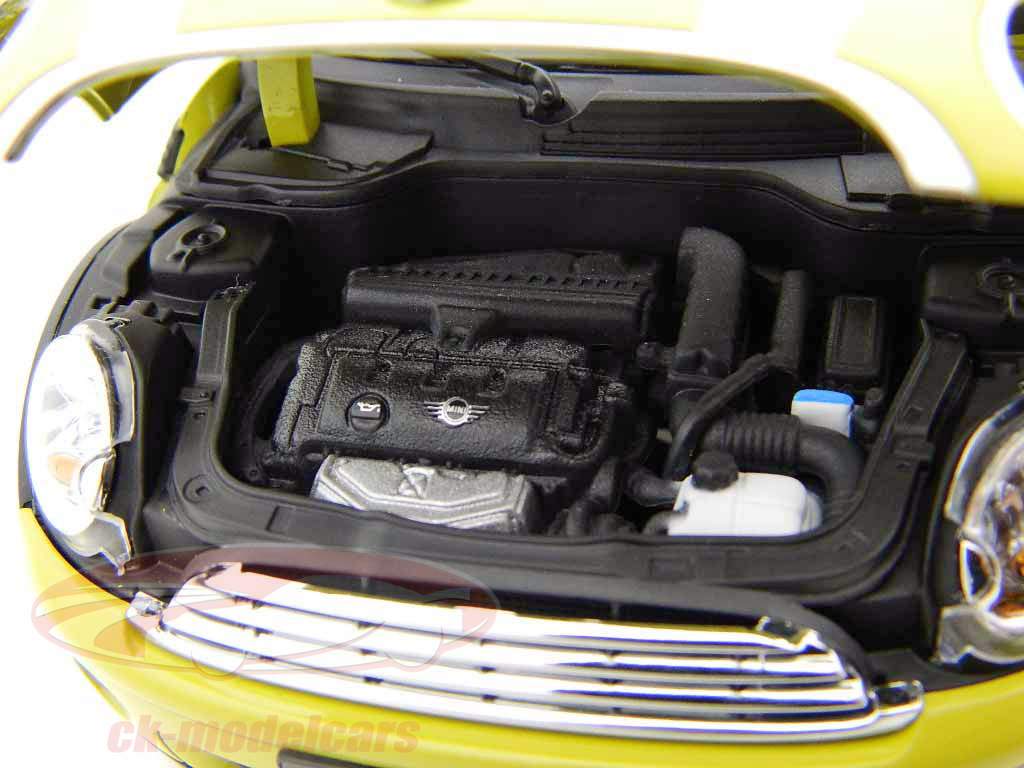 Mini Cooper Convertible 2009 yellow 1:18 Kyosho