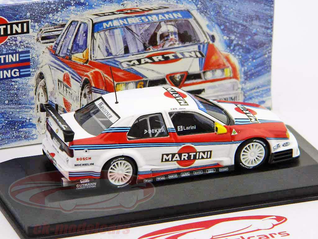 A. Nannini Alfa Romeo 155 V6 TI ITC hold Martini Racing 1:43 Minichamps