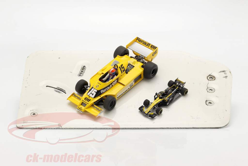 original Ala trasera Placa final fórmula Renault 2.0 / ca. 26 x 48 cm