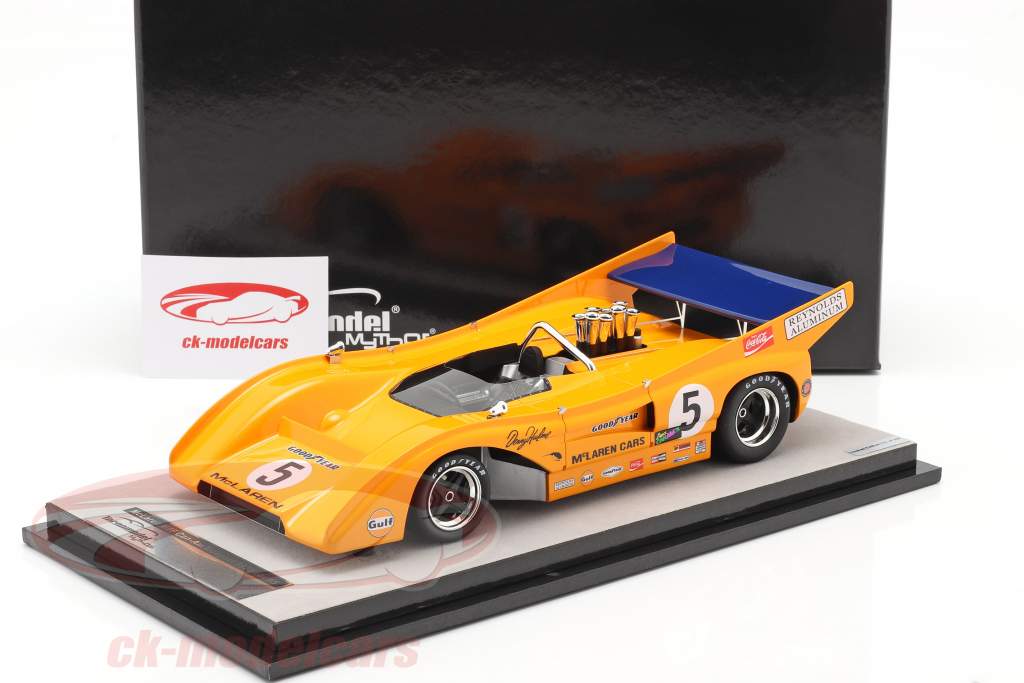 McLaren M8F #5 Vincitore Mosport Park Can-Am Series 1971 D. Hulme 1:18 Tecnomodel