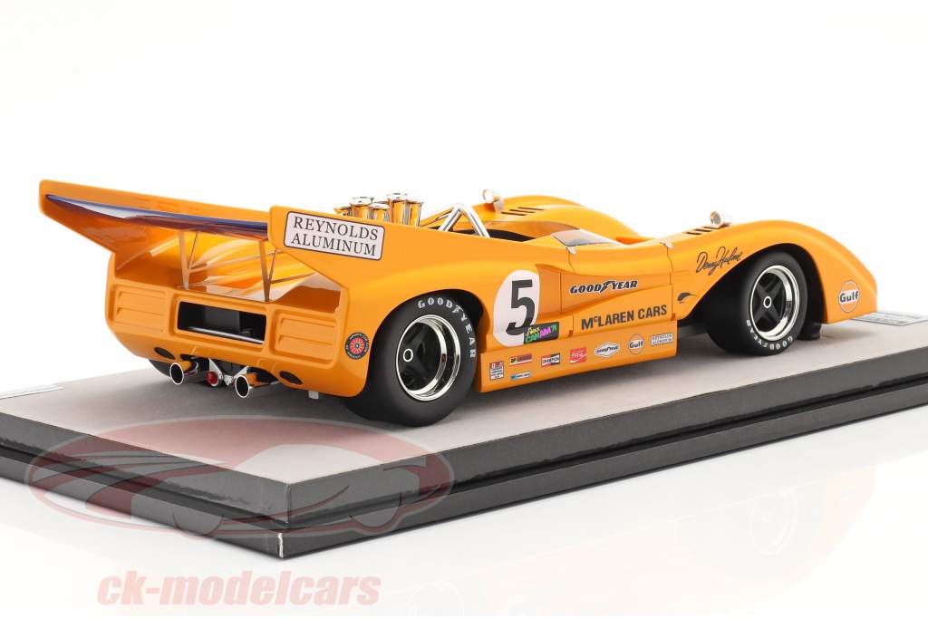 McLaren M8F #5 Vincitore Mosport Park Can-Am Series 1971 D. Hulme 1:18 Tecnomodel