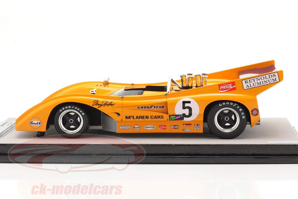 McLaren M8F #5 Vincitore Mosport Park Can-Am Series 1971 D. Hulme 1:18 Tecnomodel