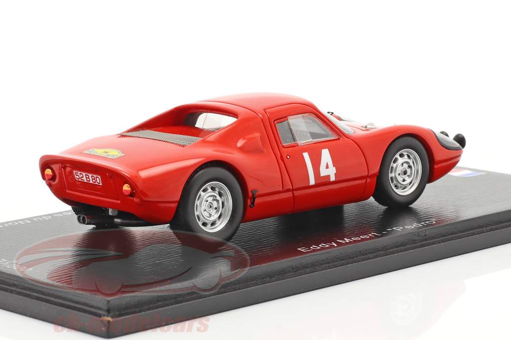 Porsche 904 Carrera GTS #14 Vincitore Rallye des Routes du Nord 1965 1:43 Spark
