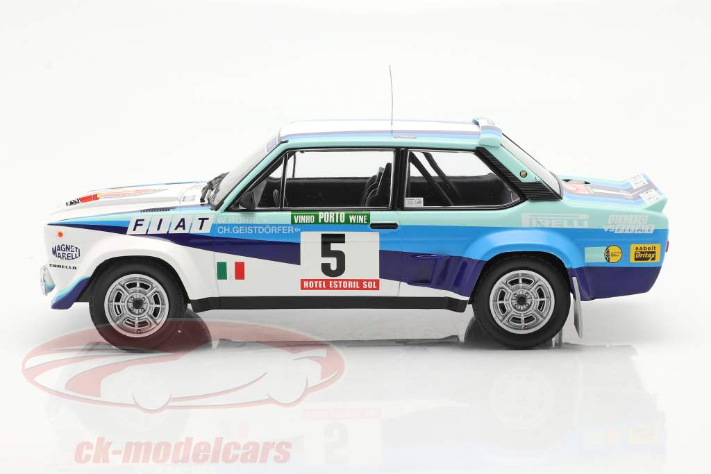 Fiat 131 Abarth #5 Campeão mundial Rallye Portugal 1980 Röhrl, Geistdörfer 1:18 Ixo