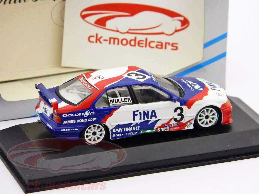 Y. Muller BMW 318i #3 French Champion 1995 1:43 Minichamps