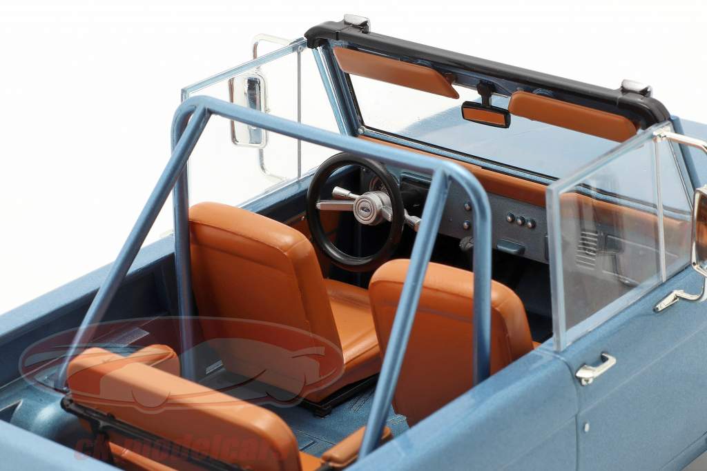 Ford Bronco Sport 建设年份 1969 浅蓝 1:18 Greenlight