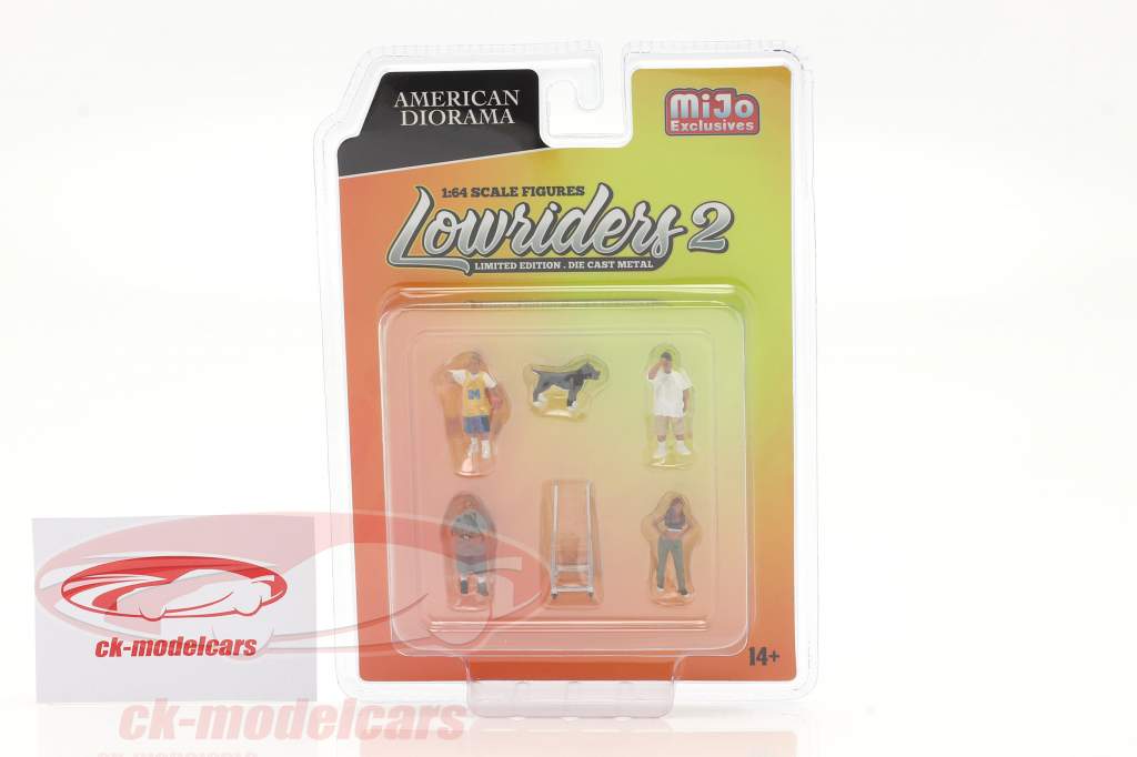 Lowriders Jeu de figurines #2 1:64 American Diorama