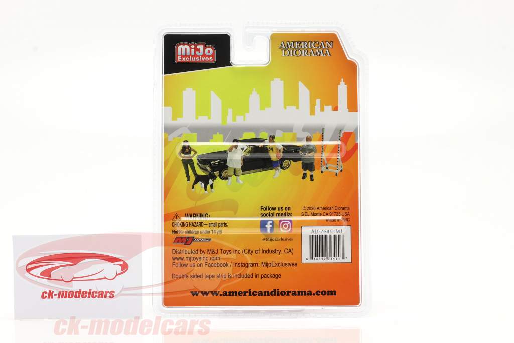 Lowriders Jeu de figurines #2 1:64 American Diorama