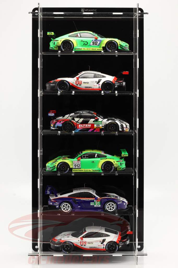 High quality acrylic Showcase Multicase For 6 modelcarss in scale 1:18 Atlantic