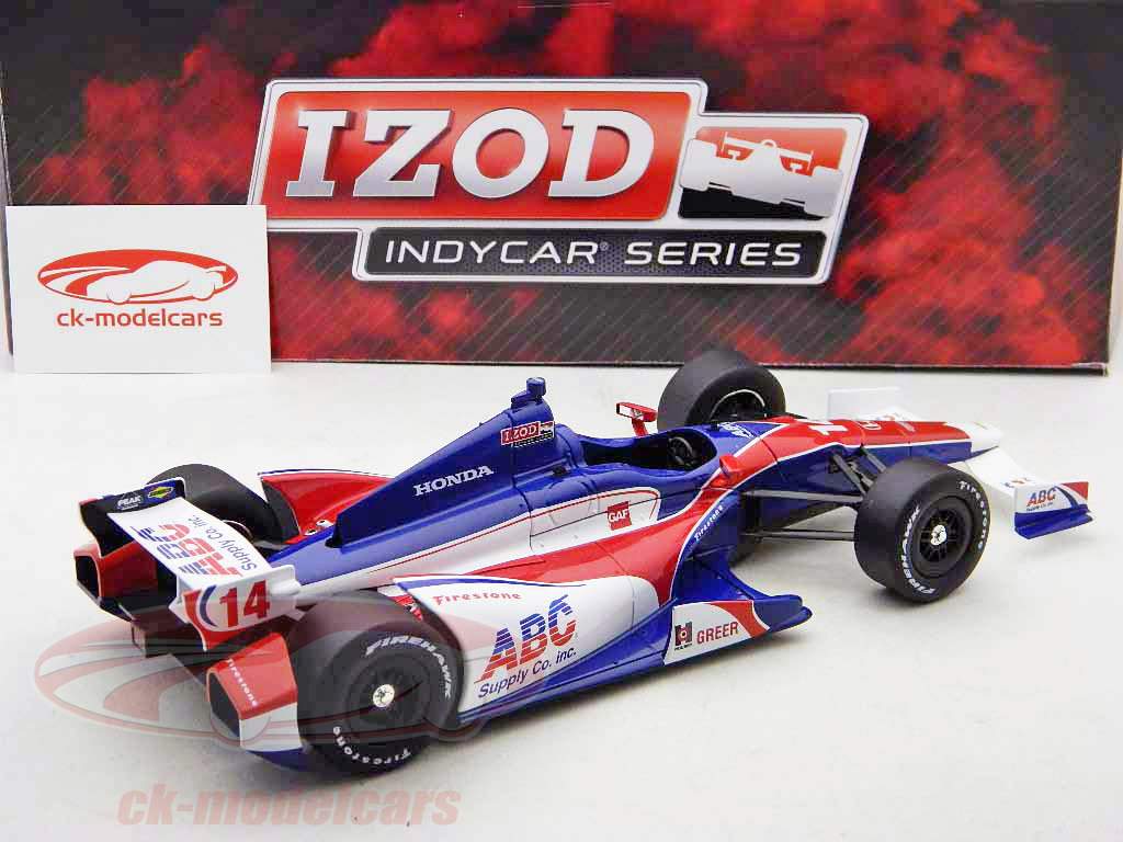 グリーンライト AJフォイトDW12 佐藤琢磨 ロングビーチGP2013 グリーン