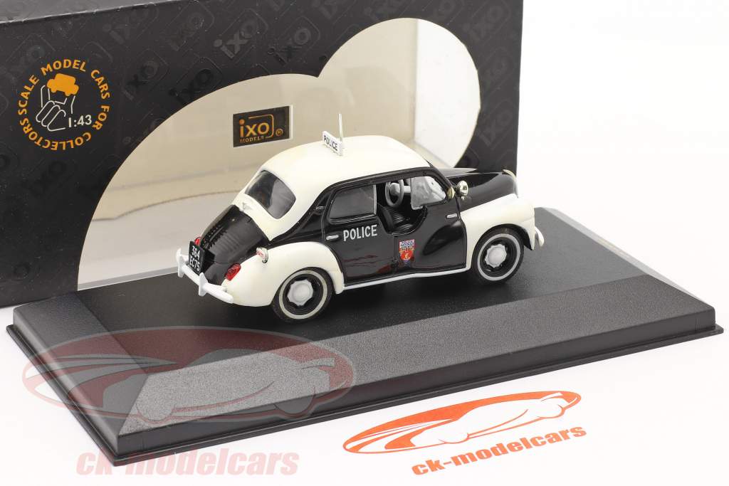 Renault 4CV Polizei Paris schwarz / weiß 1:43 Ixo