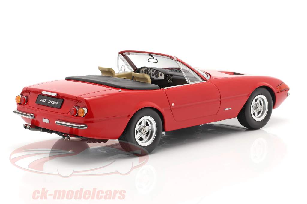 Ferrari 365 GTB/4 Daytona Convertible Series 2 1971 red 1:18 KK-Scale