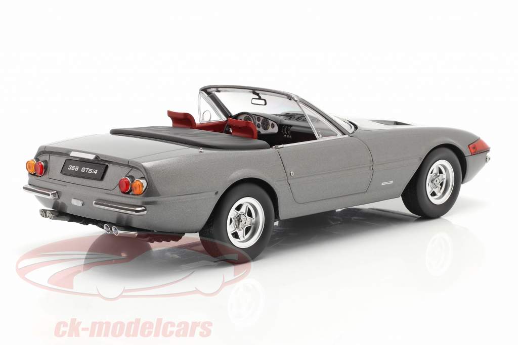 Ferrari 365 GTB/4 Daytona Convertible Series 2 1971 grey metallic 1:18 KK-Scale