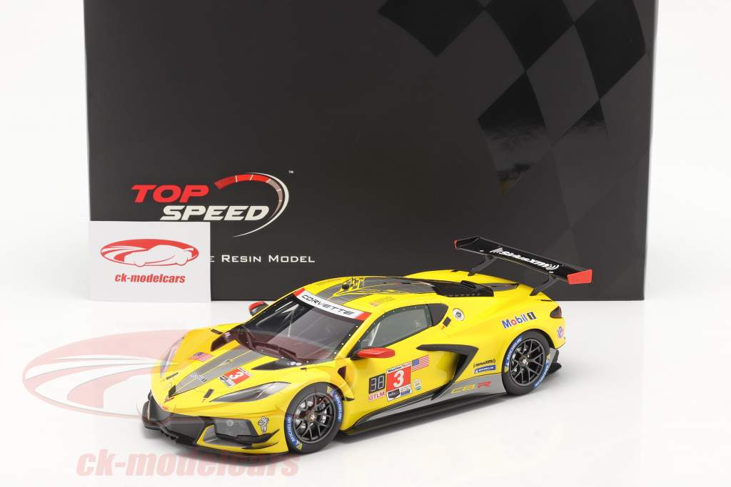 Chevrolet Corvette C8.R #3 4. Platz 24h Daytona 2020 Corvette Racing 1:18 TrueScale