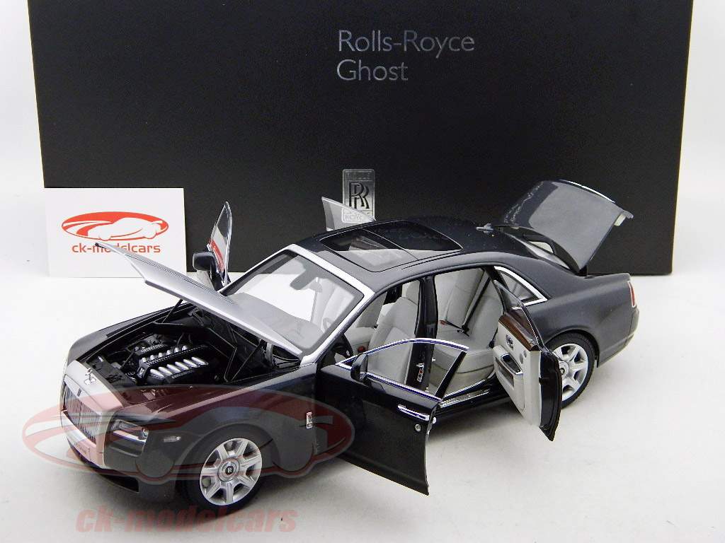 Rolls Royce Ghost SWB 2011 darkest tungsten grey 1:18 Kyosho
