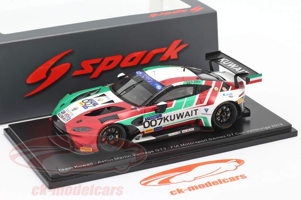 Spark 1:43 Aston Martin Vantage GT3 #007 GT Cup Vallelunga