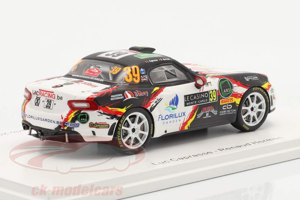Abarth 124 Rally RGT #39 Rallye Monte Carlo 2020 Caprasse, Herman 1:43 Spark