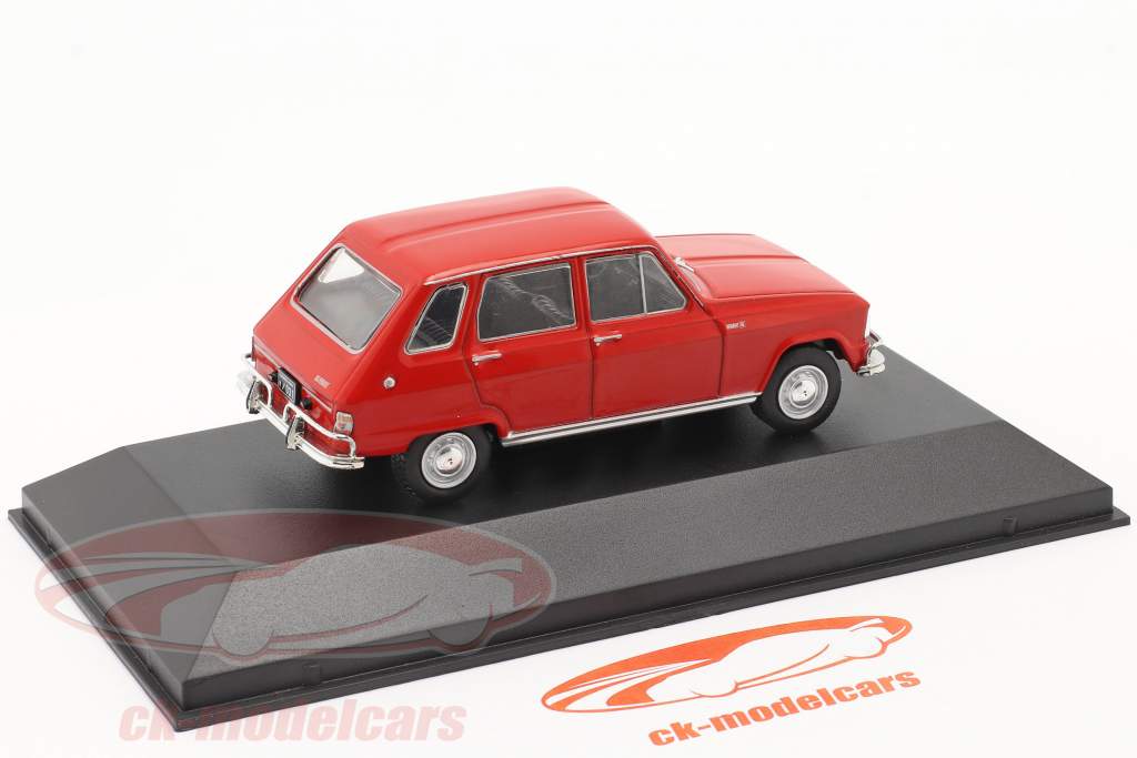 Renault 6 year 1969 red 1:43 Altaya
